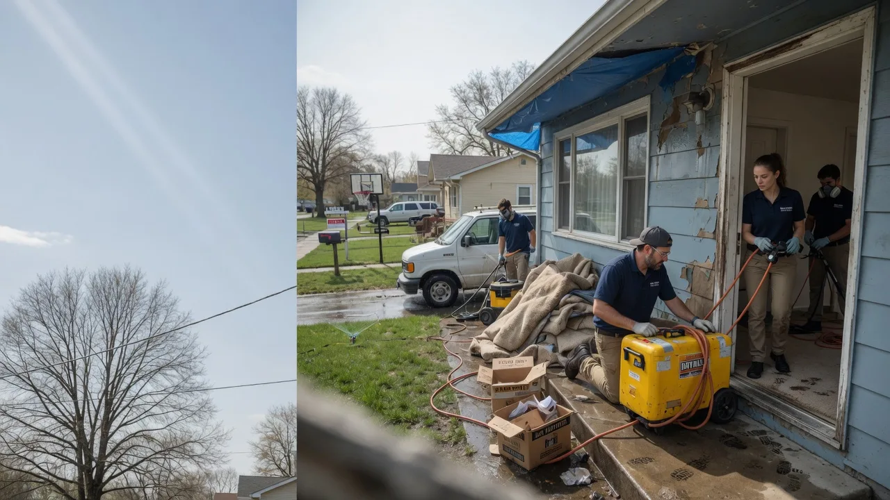 Basement Flood Cleanup in Aldrich, MN near me